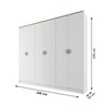 Guarda-roupa Casal 100% Mdf Bp 6 Portas 4 Gavetas Asti - 3