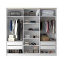 Ver imagem 5 de Guarda-roupa Casal 100% Mdf Bp 6 Portas 4 Gavetas Asti
