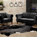 Ver imagem 1 de Sofá 2 e 1 Lugares Duquesa Decoração Sala Recepção Retrô