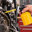 Ver imagem 2 de Bomba Oleo Manual 250ml Bico Rigido Lubrificador Portatil Metal Oficina Maquinas Ferramentas Manuten