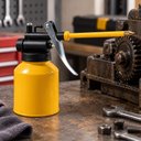 Ver imagem 4 de Bomba Oleo Manual 250ml Bico Rigido Lubrificador Portatil Metal Oficina Maquinas Ferramentas Manuten