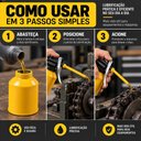 Ver mais imagens de Bomba Oleo Manual 250ml Bico Rigido Lubrificador Portatil Metal Oficina Maquinas Ferramentas Manuten