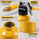 Ver imagem 5 de Bomba Oleo Manual 250ml Bico Rigido Lubrificador Portatil Metal Oficina Maquinas Ferramentas Manuten