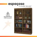 Ver imagem 5 de Estante Livreiro Multiuso 8 Prateleiras 1,71m Office Jequitiba J&a