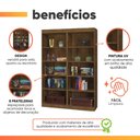 Ver imagem 4 de Estante Livreiro Multiuso 8 Prateleiras 1,71m Office Jequitiba J&a