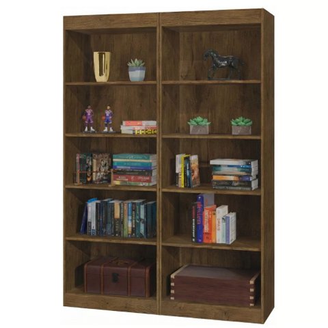 Estante Livreiro Multiuso 8 Prateleiras 1,71m Office Jequitiba J&a