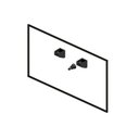 Ver imagem 3 de Suporte Tv Universal Fixo Parede Painel Inclinável Reforçado 50kg 10" A 85" Preto