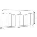 Ver imagem 4 de Cabeceira Casal 140cm Aço Aramado Vaticano 