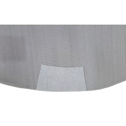 Tapete de Couro Natural Mandala Vermelho Branco 1,60 Diametro - 2