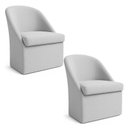 Ver imagem 1 de Kit 2 Poltronas Decorativas Malli Boucle - Pallazio Cor:Cinza