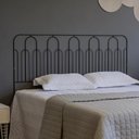 Ver imagem 1 de Cabeceira para Cama Aramada Triunfo - Casal Preto