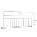 Ver imagem 4 de Cabeceira Aramada Brandemburgo - Queen