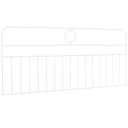 Ver imagem 1 de Cabeceira Aramada Brandemburgo - Casal