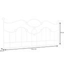 Ver imagem 4 de Cabeceira Aramada Taj Mahal - Casal