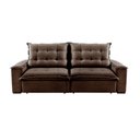 Ver imagem 2 de Sofá Retrátil e Reclinável 2 Lugares