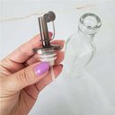 Ver imagem 4 de Kit 6 Garrafas de Vidro para Azeite ou Vinagre 270ml com Bico Dosador e Tampa Lyor