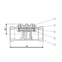 Ver imagem 4 de Visor de Fluxo Uso Industrial Dn 25 Rosca Bsp - Dulong