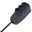 Ver imagem 1 de Extensão eletrica 10A 8 metros com 3 Tomada de 2 pinos Ilumi:Preto