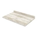 Ver imagem 4 de Balcão 2 Portas 80cm com Tampo e Aéreo Basculante Americana Branco - Móveis Henn