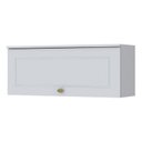 Ver imagem 6 de Balcão 2 Portas 80cm com Tampo e Aéreo Basculante Americana Branco - Móveis Henn