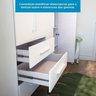 Quarto Infantil com Guarda Roupa 4 Portas e Cômoda 1 Porta Kakau Retrô 100% Mdf Espresso Móveis - 11