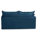 Ver mais imagens de Sofá sem Caixa Retrátil e Reclinável 1,65m com Molas Luzia Suede Azul Madelina Decor