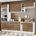 Ver imagem 1 de Armário de Cozinha Completa 290cm Branco/Rustic Vicenza Madesa 12