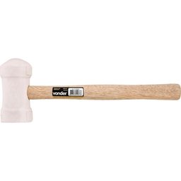 Martelo Borracha 40mm Branco - Vonder - 2