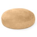 Ver imagem 1 de Puff Gigante Redondo 140x20 em Suede Bege com Enchimento