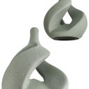 Ver imagem 5 de Vaso Espiral Vazado Decorativo 20x11cm