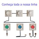 Ver imagem 4 de Toalheiro Ferro e Madeira Artesanal Flores Cor Branco