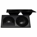 Ver imagem 2 de Tanque Duplo em Mármofibra 112cmx53cm Dvg Decoralita