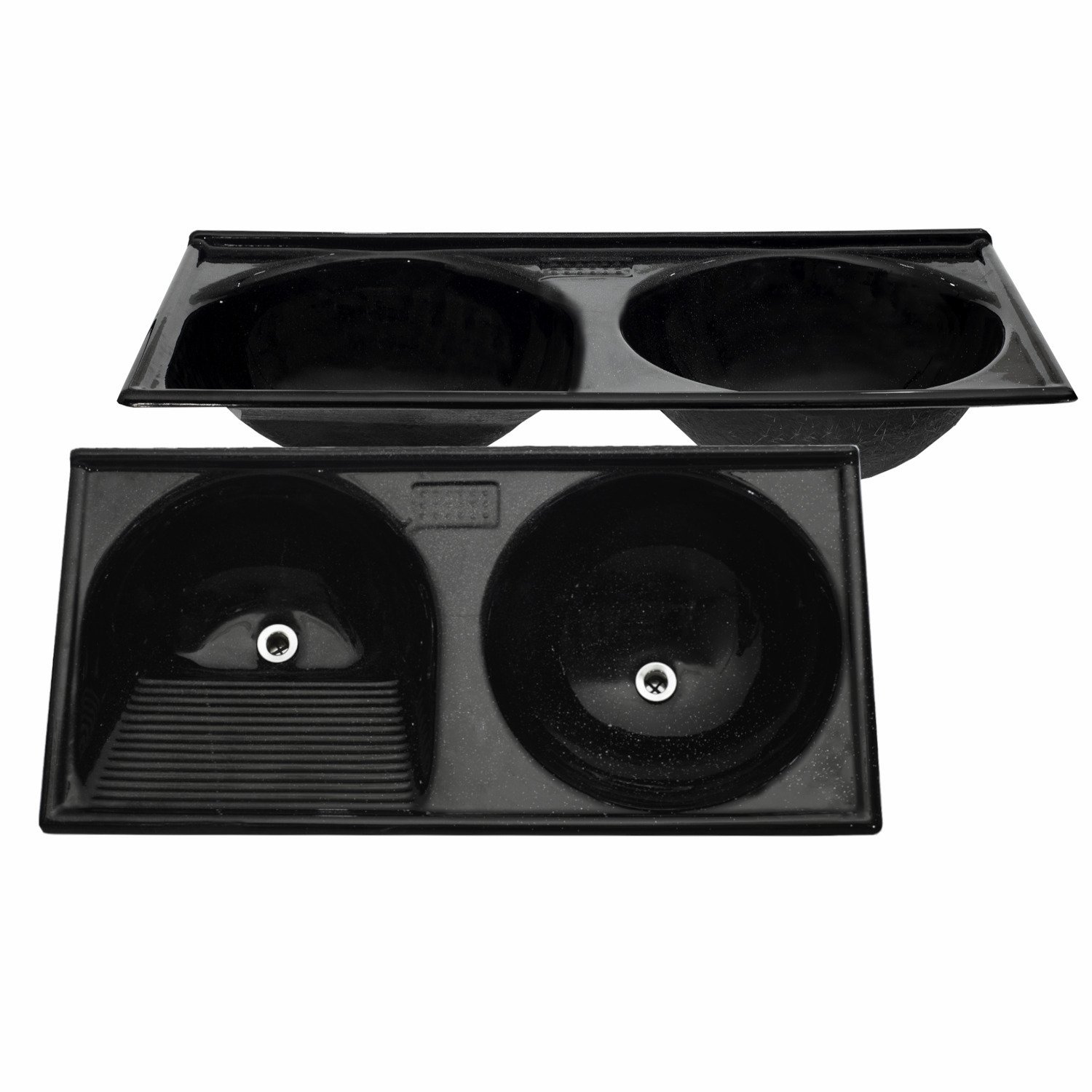 Tanque Duplo em Mármofibra 120cmx60cm DVG Decoralita - 2
