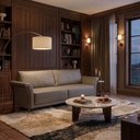 Ver imagem 6 de Sofá Living 2 Lugares Royal 162 cm Pes Madeira Courino Tcs 726 Moll