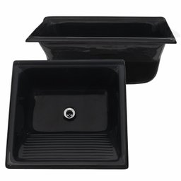 Tanque Simples em Mármore Sintético 60cmx60cm 48 Litros Premium Dvg Decoralita - 2