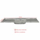 Ver imagem 3 de Pia para Cozinha em Marmore Síntetico 100cm X 50cm Premium Dvg Decoralita