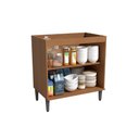 Ver imagem 6 de Gabinete Cozinha Modulado Linna T721 C/ 2 Portas S/tampo 80cm Canela/grafite Kappesberg