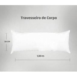 Travesseiro de Corpo com Fronha Estampada Xuxão 1,30x0,38 Ursa Panda - 2