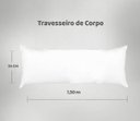 Ver imagem 2 de Travesseiro de Corpo com Fronha Estampada Xuxão 1,30x0,38 Ursa Panda