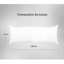 Ver imagem 2 de Travesseiro de Corpo com Fronha Estampada Xuxão 1,30x0,38 Ursa Panda