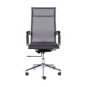 Ver imagem 5 de Kit 6 Cadeiras Escritorio Presidente Esteirinha Tela Mesh 3303 Cinza