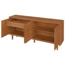 Ver imagem 5 de Buffet Delux 180cm 4 Portas Pés em Madeira Mavaular:Naturalle