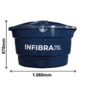 Ver imagem 4 de Caixa d'água e Tampa 310 Litros Infibra