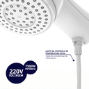 Ver imagem 3 de Chuveiro Ducha Eletrônica Potência 7500W/220V Branco Banho Quente Durín
