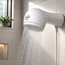 Ver imagem 2 de Chuveiro Ducha Eletrônica Potência 7500W/220V Branco Banho Quente Durín