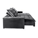 Ver imagem 4 de Sofá Retrátil e Reclinável 2 Lugares