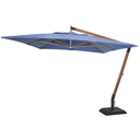 Ver imagem 1 de Ombrelone Std Lateral Plus 3.0x3.0 Alumínio 32.0.022 + Inox Cor: Azul Marinho