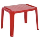 Ver imagem 1 de Mesa Tramontina Infantil Dona Chica em Polipropileno Vermelho