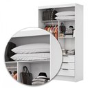 Ver imagem 6 de Guarda-roupa Sevilha 2 Portas 6 Gavetas - Carioca Móveis