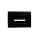 Ver imagem 1 de Balizador Horizontal Margirius Sleek com Placa 4x2 Preto Ebony 6000k - Luz Branca Bivolt
